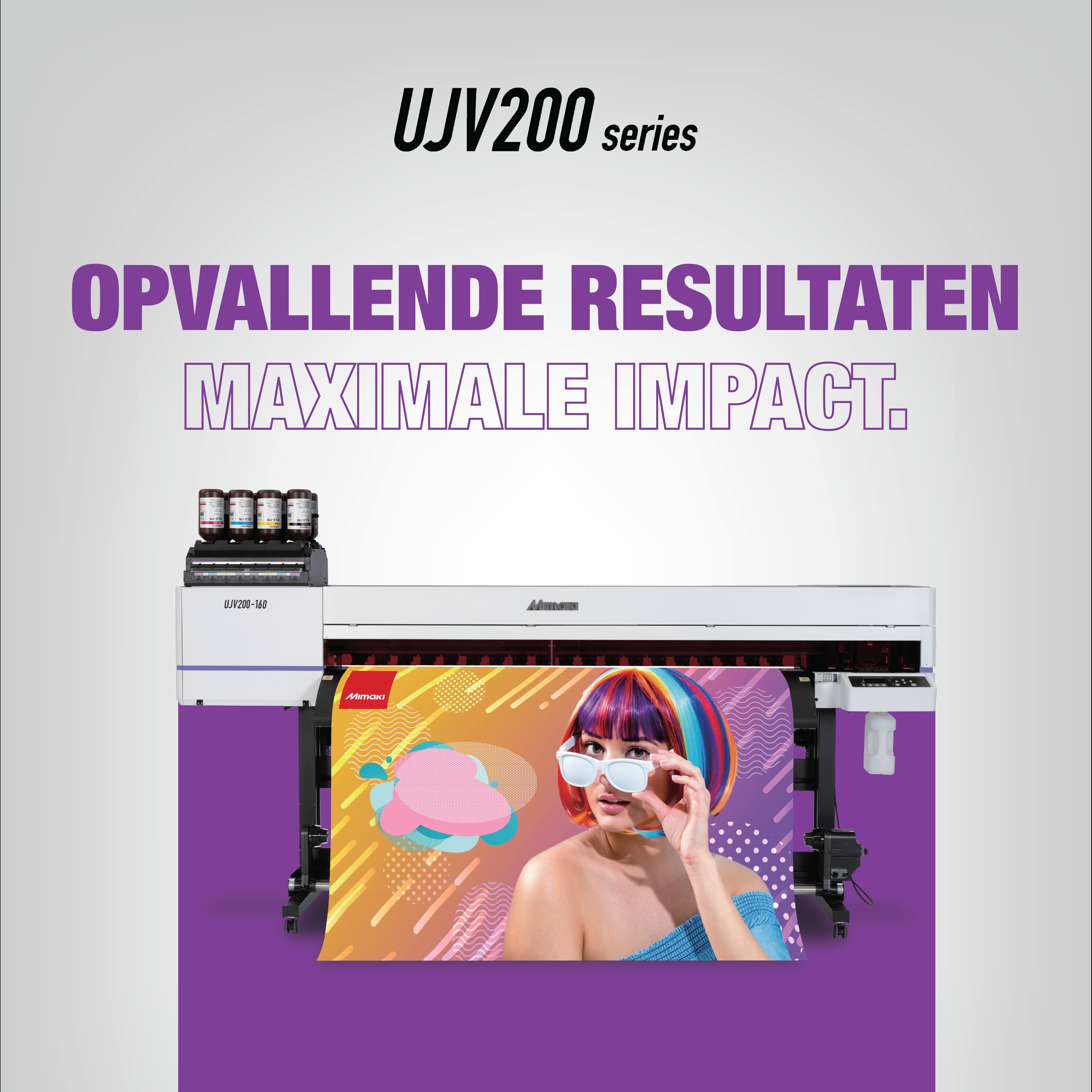 Mimaki UJV200-serie UV-printer poster